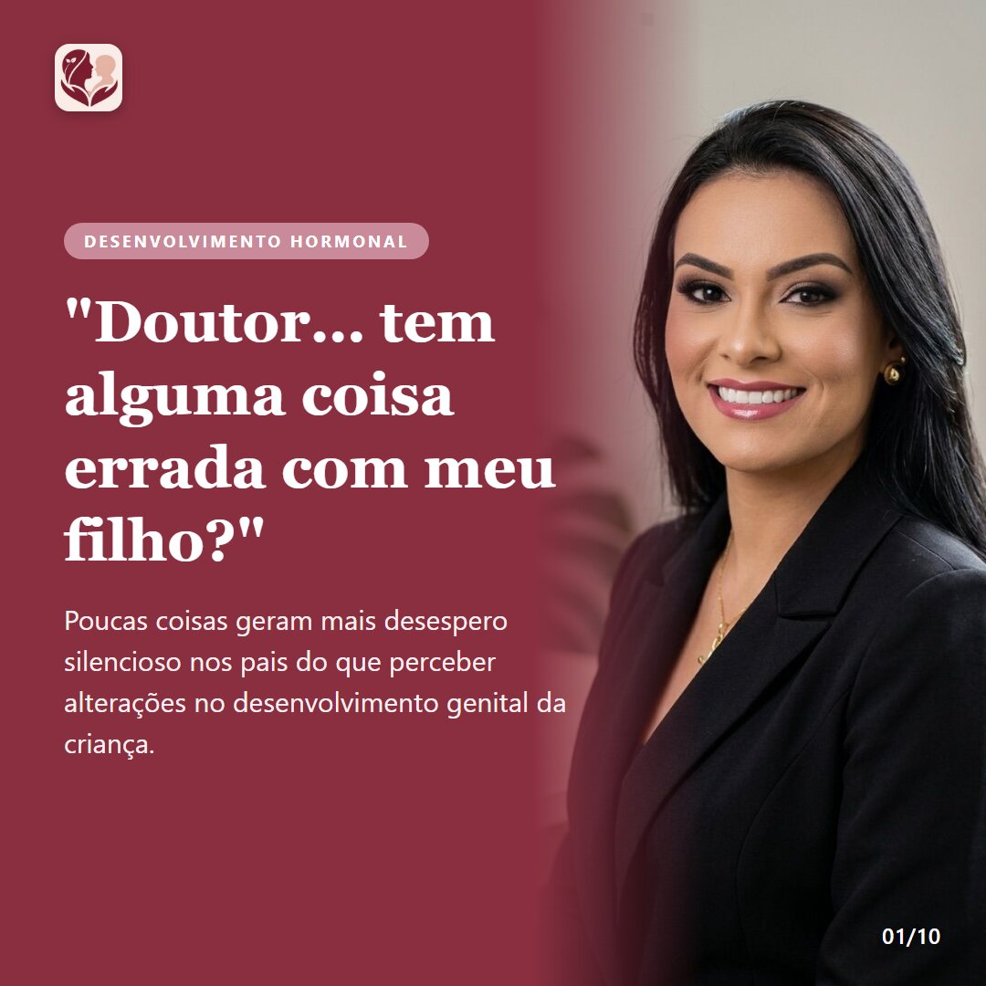 “Tem algo errado com meu filho?”